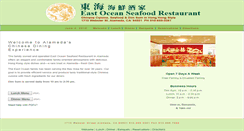 Desktop Screenshot of eastoceanseafoodrestaurant.com